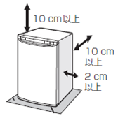 冷蔵庫1ドアスペース