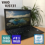 VAIO VJS131 13.3h Windows10 Pro Intel Core i7-6500U 2.50GHz 2.59GHz 16GB SSD256GB EFuJ m[gPC ݑ[N BN [Nwi]