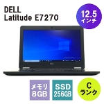DELL Latitude E7270 Windows10 Pro Intel Core i5-6300U 2.40GHz 2.50GHz 12.5C` 8GB SSD256GB m[gPC e[N ݑ[N CN [Nwi]