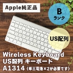Apple Wireless Keyboard US配列 キーボード A1314 アップル 純正 無線 中古 Mac ワイヤレス Bランク