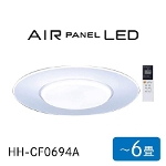 LEDシーリングライト AIR PANEL LED 調光 〜6畳 丸型 HH-CF0694A Panasonic 家電 Bランク