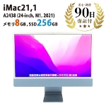 fXNgbvp\R iMac21,1 (24-inch, M1, 2021)  A2438 M1 WRA 8GB 256GB 24C` u[ Apple  BN