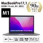 m[gp\R MacBookPro17,1 ( 13-inch , M1 , 2020 ) MYD83J/A A2338 M1 8RA 8GB SSD256GB 13,3C` Xy[XOC Apple  CN
