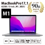 m[gp\R MacBookPro17,1 ( 13-inch , M1 , 2020 ) MYD92J/A A2338 M1 8RA 16GB SSD512GB 13,3C` Xy[XOC Apple  CN