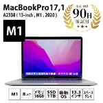 m[gp\R MacBookPro17,1 ( 13-inch , M1 , 2020 ) MYD92J/A A2338 M1 8RA 16GB SSD1TB 13,3C` Xy[XOC  Apple  CN