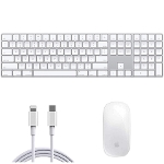 yiz Apple MagicKeyboard eL[t  Magic Mouse Zbg Lightning-USBP[ut zCg Macfp BN