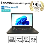 Ãm[gp\R LenovoThinkPad L15 gen1 Windows11 Pro Intel Core i7-10510U 16GB SSD 256GB 15.6C` BN