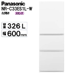 �p�i�\�j�b�N Panasonic �Ⓚ�①�� NR-C33ES1L-W  2024�N 326L �E�J��  Panasonic �A�E�g���b�g�Ɠd A�����N