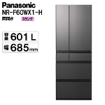 �p�i�\�j�b�N Panasonic �Ⓚ�①�� NR-F60WX1-H 2023�N 601L ���J�� �A�E�g���b�g�Ɠd A�����N