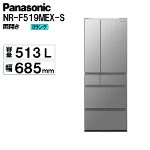 �Ⓚ�①�� �p�i�\�j�b�N Panasonic NR-F519MEX-J 2023�N 513L ���J�� ���t�@�r�b�V���Ɠd B�����N